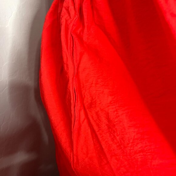 A New Day Airy Smocked Bodice Dark Coral Strappy Maxi Dress XXL - Picture 5 of 7